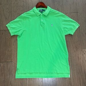 Ralph Lauren Bright Green Polo Shirt for Men
